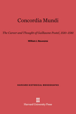 Cover of Concordia Mundi