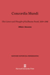 Book cover for Concordia Mundi