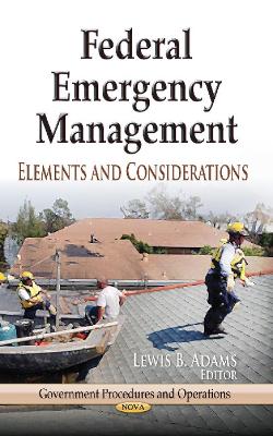 Book cover for Federal Emergency Management