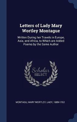 Book cover for Letters of Lady Mary Wortley Montague