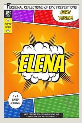 Book cover for Superhero Elena