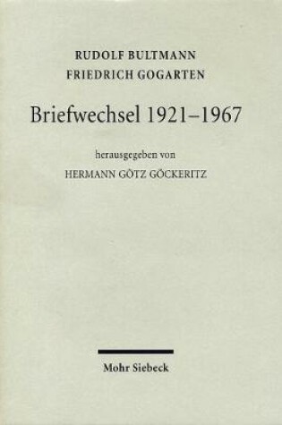 Cover of Briefwechsel 1921-1967