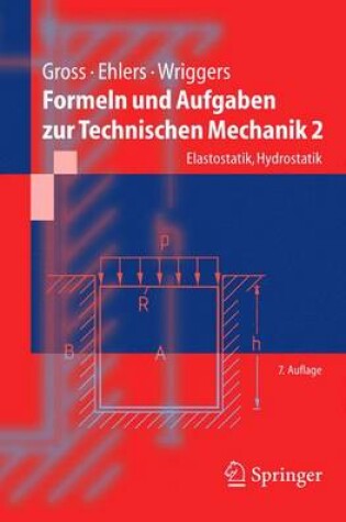 Cover of Formeln Und Aufgaben Zur Technischen Mechanik 2