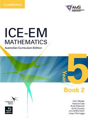 Book cover for ICE-EM Mathematics Australian Curriculum Edition Year 5 Book 2