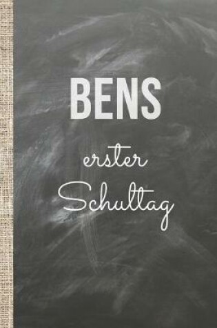 Cover of Bens erster Schultag