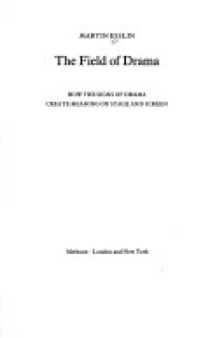 Cover of The Field of Drama