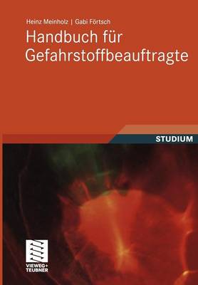 Book cover for Handbuch Fur Gefahrstoffbeauftragte