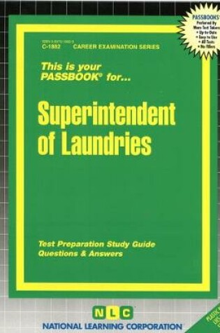 Cover of Superintendent of Laundries