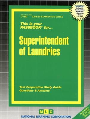 Book cover for Superintendent of Laundries