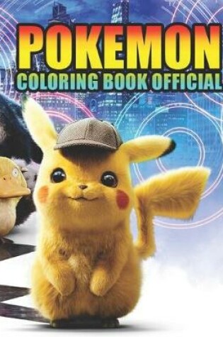 Cover of pokemon coloring book official