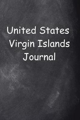 Cover of United States Virgin Islands Journal Chalkboard Design