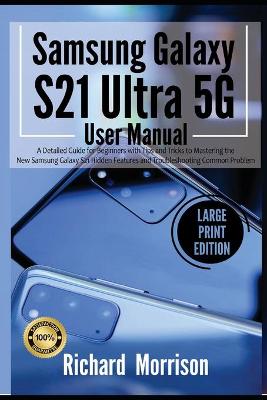 Book cover for Samsung Galaxy S21 Ultra 5G User Manual