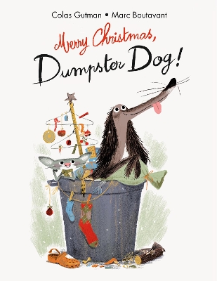 Book cover for Merry Christmas, Dumpster Dog!