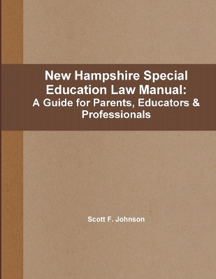 Book cover for New Hampshire Special Education Law Manual