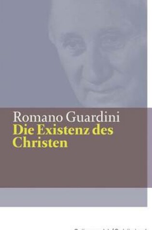 Cover of Die Existenz Des Christen