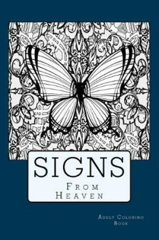 Cover of Sign From Heaven Adult Coloring Book