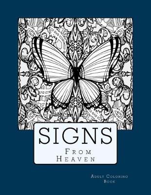 Book cover for Sign From Heaven Adult Coloring Book