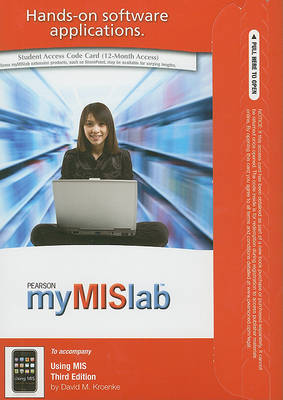 Book cover for MyLab MIS -- Access Card -- for Using MIS