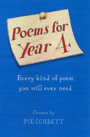 Cover of Poems for Year 4