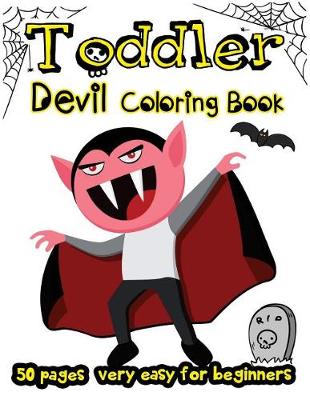 Book cover for Toddler Devil Coloring Book