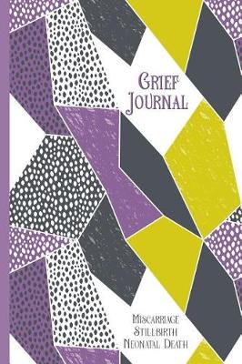 Book cover for Purple Grey and Yellow Abstract