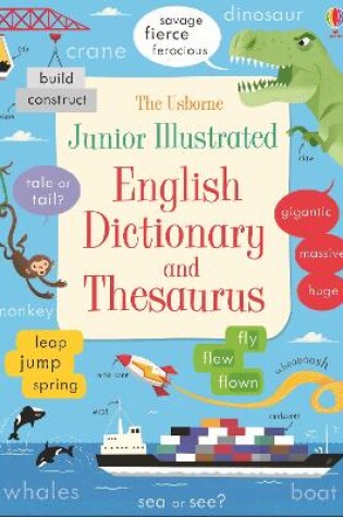 Cover of Junior Illustrated English Dictionary and Thesaurus
