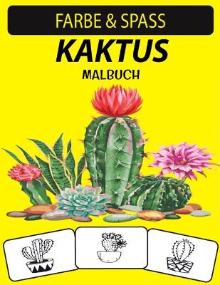 Book cover for Kaktus Malbuch