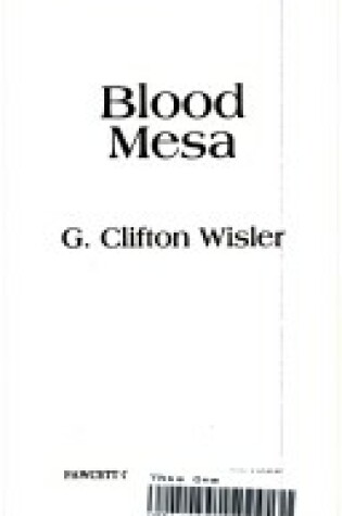 Cover of Blood Mesa