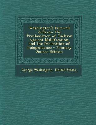 Cover of Washington's Farewell Address