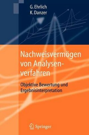 Cover of Nachweisvermoegen Von Analysenverfahren