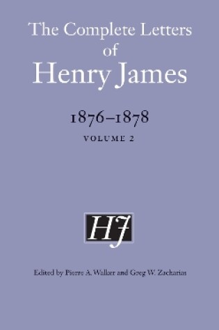 Cover of The Complete Letters of Henry James, 1876–1878