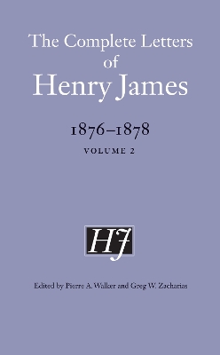 Cover of The Complete Letters of Henry James, 1876–1878