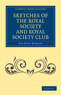 Cover of Sketches of the Royal Society and Royal Society Club