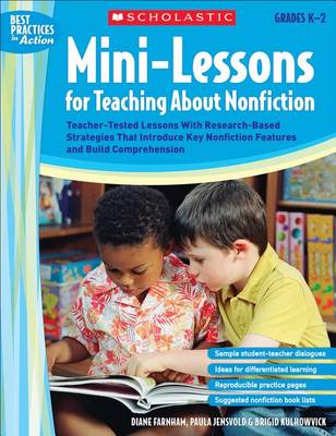 Cover of Mini-Lessons for Teaching about Nonfiction