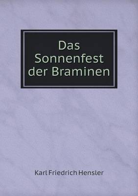 Book cover for Das Sonnenfest der Braminen