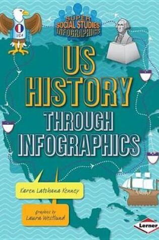 Cover of Us History Through Infographics