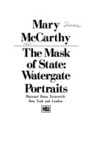 Cover of Mask of State