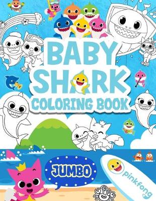 Book cover for Baby Shark Coloring Book