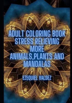 Book cover for Adult coloring book