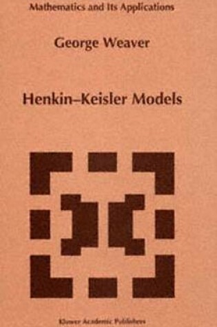 Cover of Henkin-Keisler Models