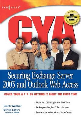 Book cover for Cya Securing Exchange Server 2003