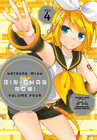 Book cover for Hatsune Miku: Rin-chan Now! Volume 4