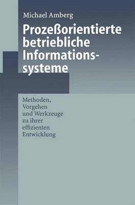 Book cover for Prozeßorientierte betriebliche Informationssysteme