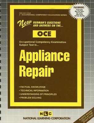 Book cover for APPLIANCE REPAIR