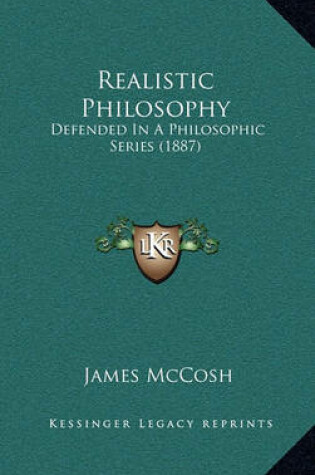 Cover of Realistic Philosophy