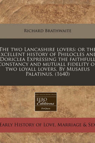 Cover of The Two Lancashire Lovers