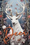 Book cover for Deer Coloring Book for Adults