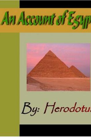 Cover of An Account of Egypt