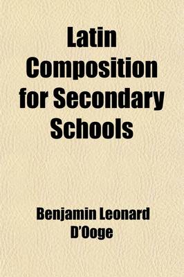 Book cover for Latin Composition for Secondary Schools