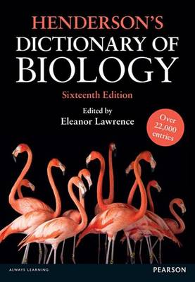 Book cover for Henderson's Dictionary of Biology eBook PDF